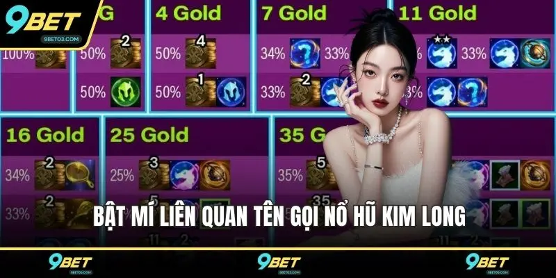 Bật mí liên quan tên gọi nổ hũ kim long